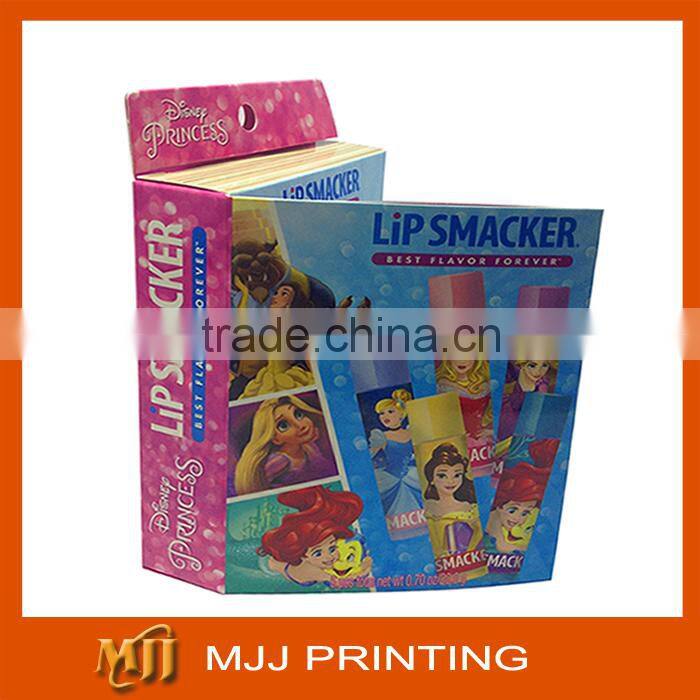 Paper box for kids toy packaging for doll packing with die cut window
