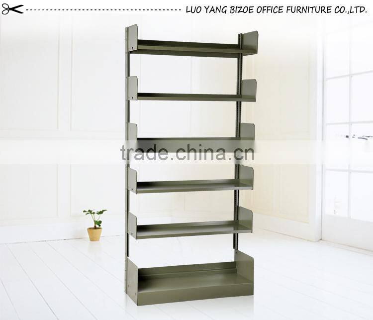 School furniture library steel magazine rack