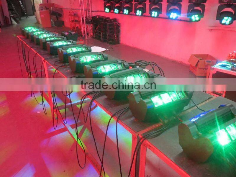 Hot sale! 2016 8x3w rgbw led mini spider disco light spider beam light