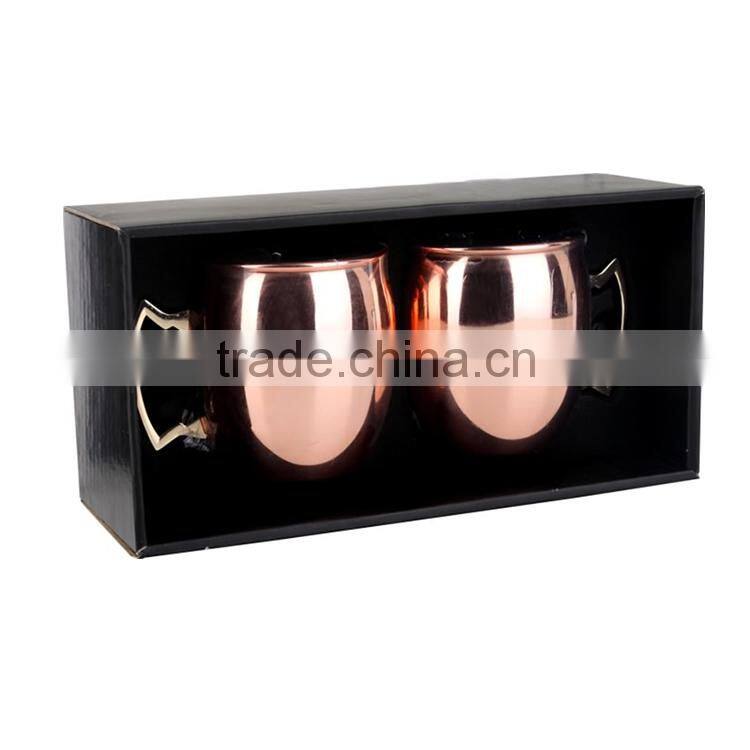 Promotional stainless steel gregorian copper mug manufacturer