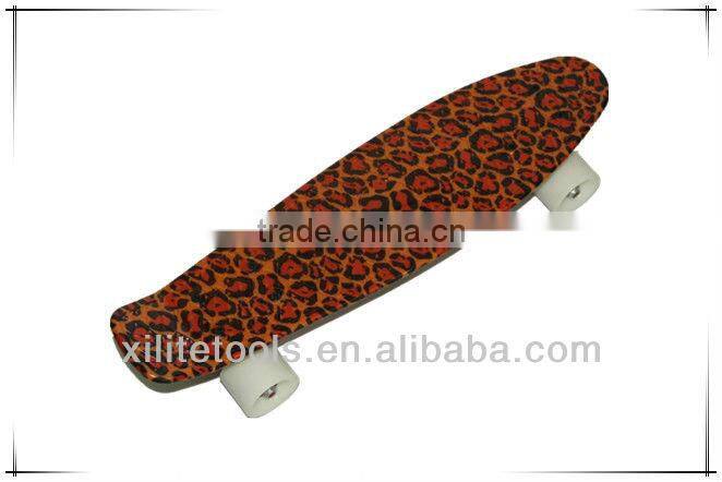 22 /27 inch plastic skateboard water transfer deck