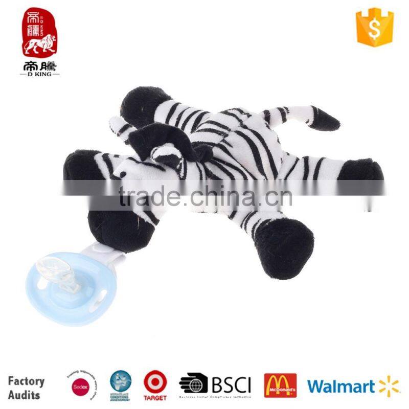 Promotional hot selling Fashional Style plush toys with nipple