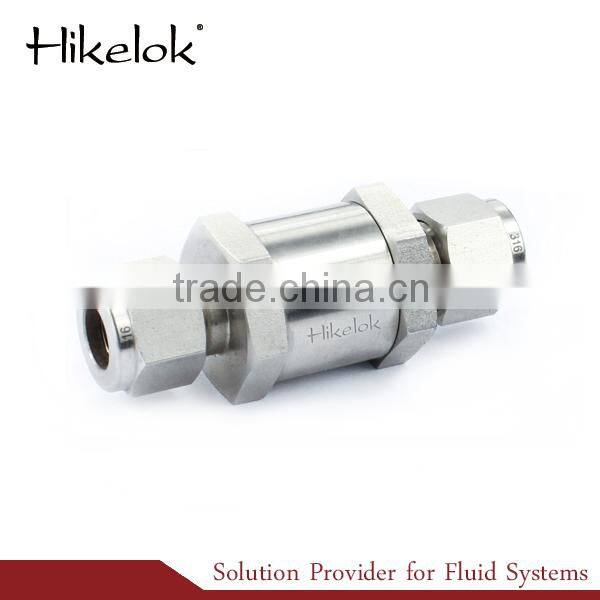 stainless steel ss 316 316L 304 304L Brass Spring Check Valve 1/8" 1/4" 3/8" 1/2" 3/4" male female NPT spring check valve