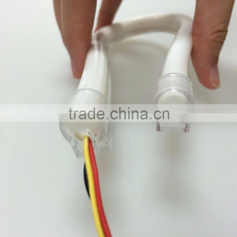 Dual Color White-Amber Switchback Headlight LED Tube Strip Light DRL Daytime Running Light & Turn Signal Lamp