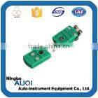 Thermocouple accessory cable connector, waterproof electrical connector, female k type thermocouple connector