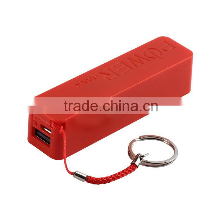 new design Square shape Perfume 2600mah powerbank for mobilephone