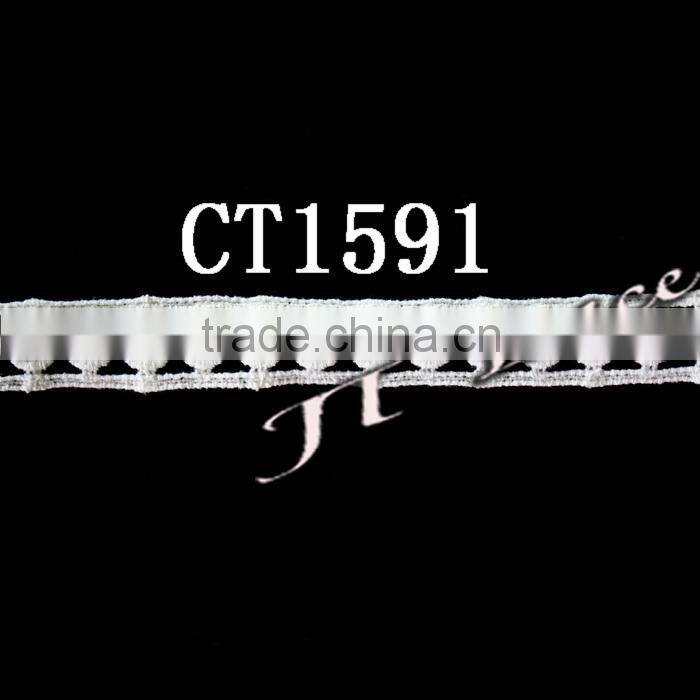 cheap design trim lace& cotton lace trim yard CT1596