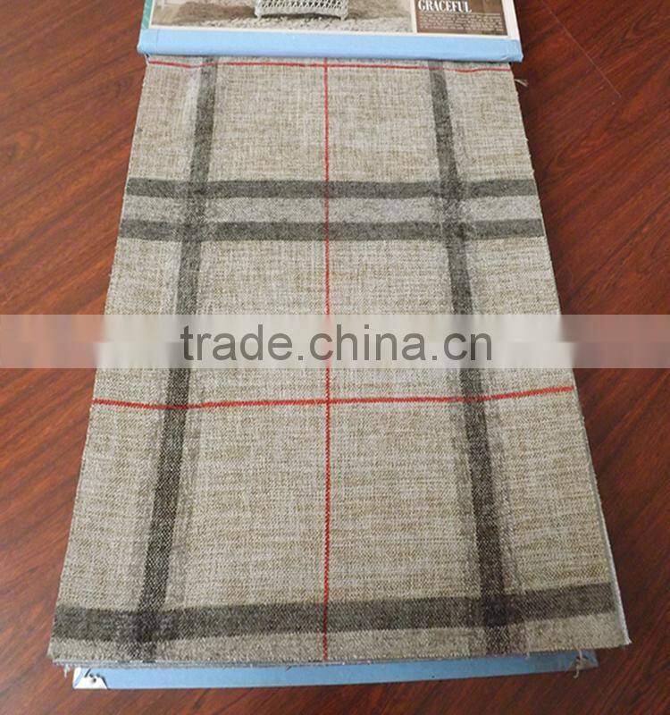 Newest royal curtain design Italian yarn dyed chenille curtain fabric