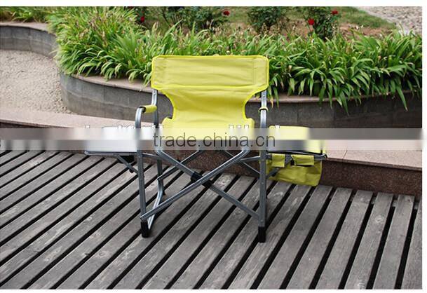 2016 Hot Lightweight Tall Folding Aluminum Folding Chair with Cooler Bag