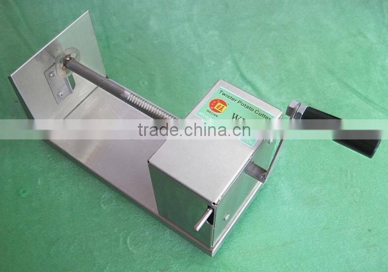 Twisted Tornado Spiral Potato Cutter/Slicer for Potato Chips/WP-04 Spiral Potato Cutter/Wholesale potato curly fry cutter