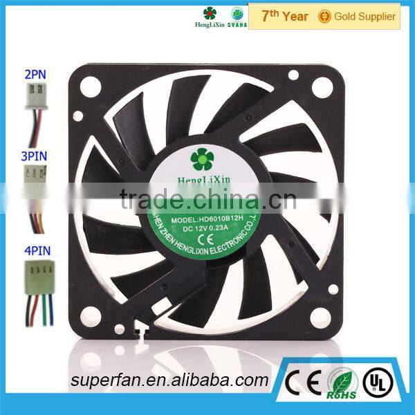 DC 6010 Hot sale 5V/12V/24V 60mm cooler fan DC fan
