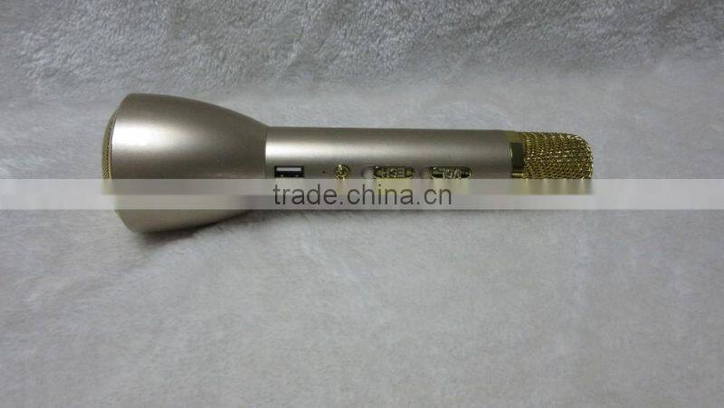 new wholesale professional Wireless Speaker USB karaoke microphone with Bluetooth