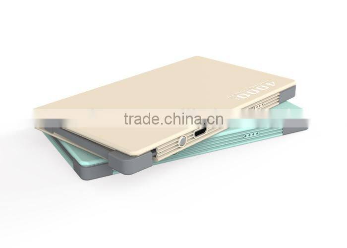 Hot sale new online oem power bank 4000 power bank for fujitsu super slim apa fungsi power bank