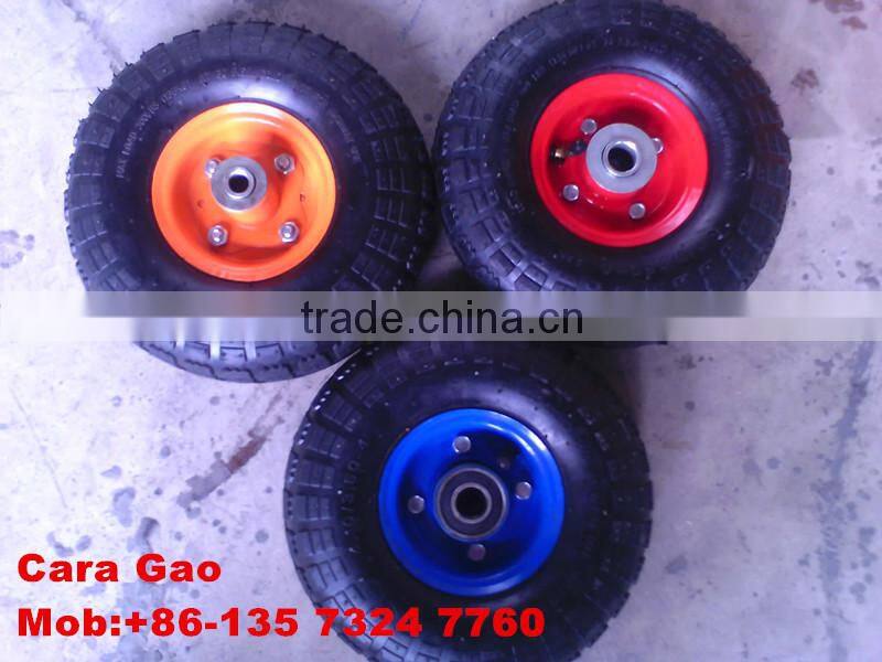 Qingdao high quality small wagon wheels for trolleys