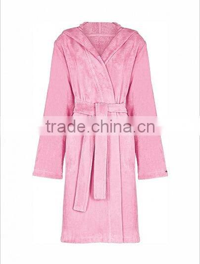 made in China OEM Wholesale bathrobe cotton Coral fleece hotel bathrobe
