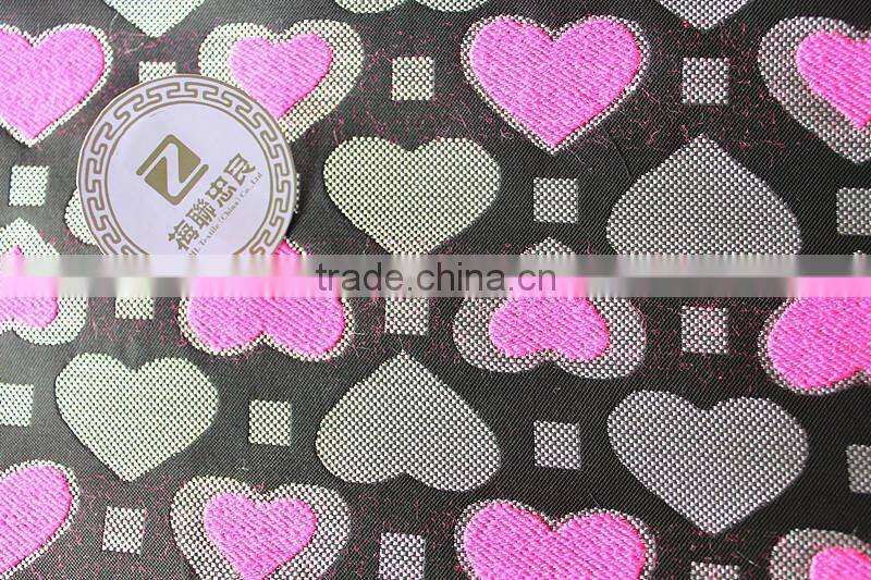 Acrylic fabric for women's fashion in jacquard
