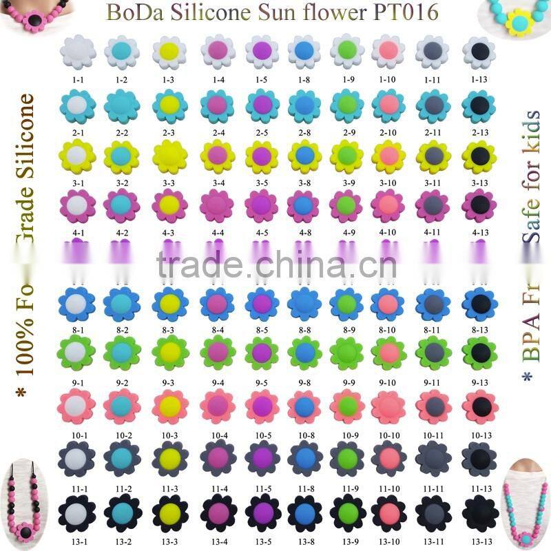 Manufacturer price Fan for baby silicone teething necklace