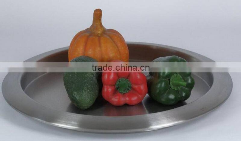 2016 Stainless Steel fruit plate fruit bowl fruit basket