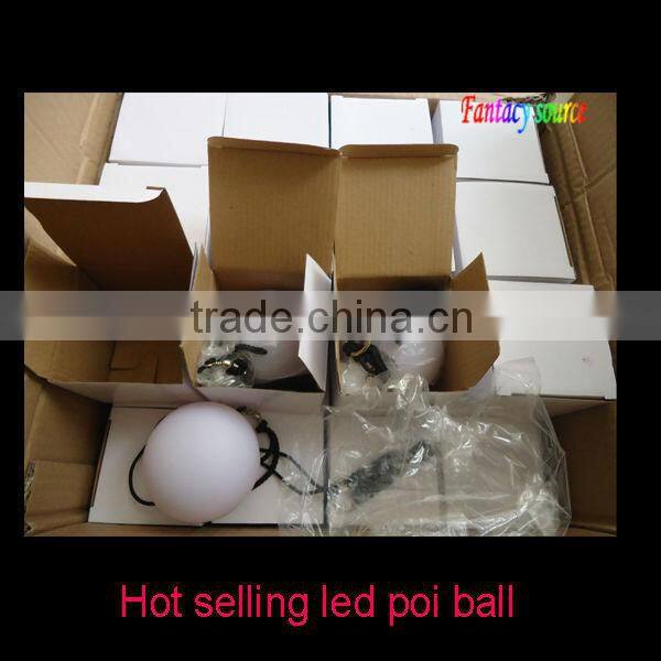 cheapest led poi ball,led juggling glow poi ball,RGB Color Changing LED Poi Ball, Flashing LED Poi Ball, Light Up Poi Balls