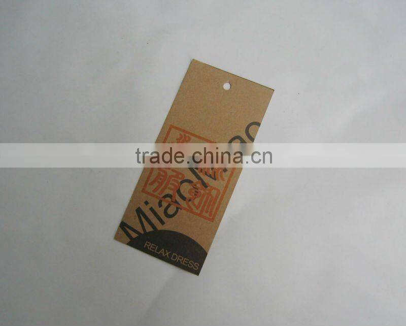 Eco-friendly Brown Kraft Jeans Paper Hang Tag