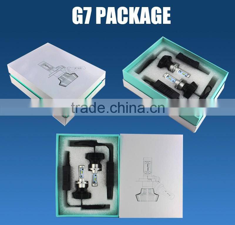 fanless car led headlight bulb H4 led headlight