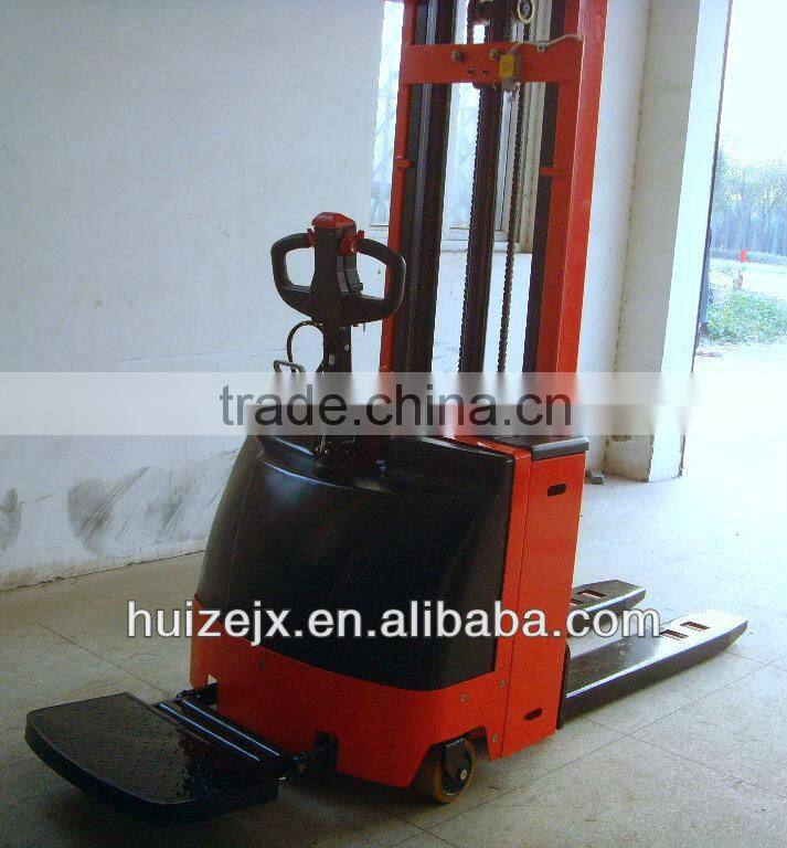 1T Full electric pallet stacker