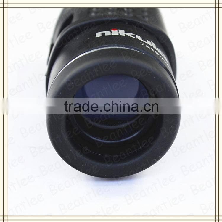 New design outdoor vision long range monocular 7X18 portable monocular hot sale
