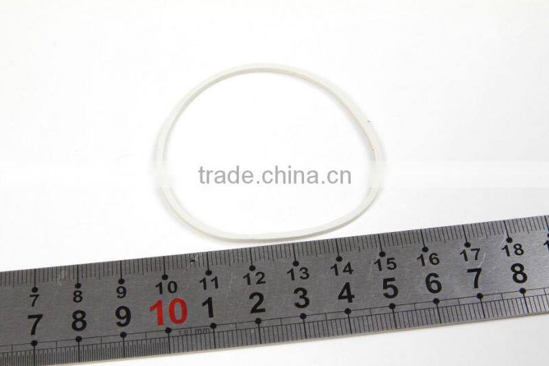 High Quality 43mm Colorful Elastic Nutural Silicone Rubber Band for Office