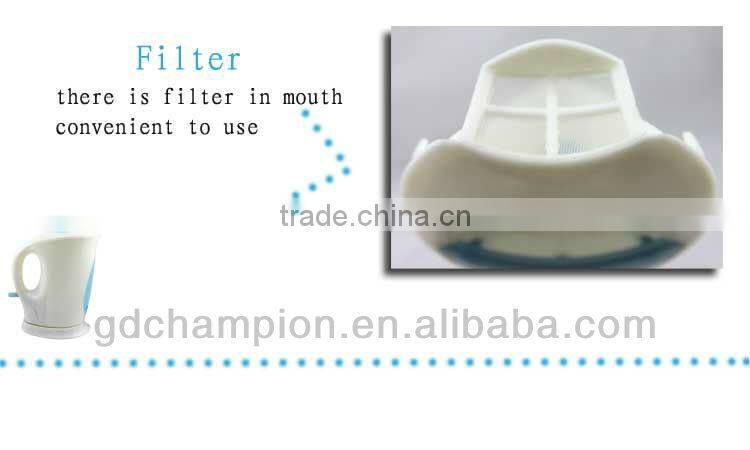 plastic electric fast kettle