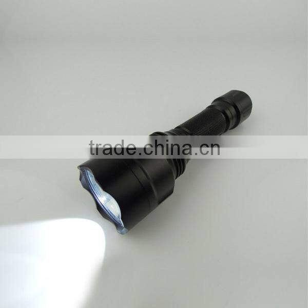 High Power Aluminum Cree Flashlight LED Police