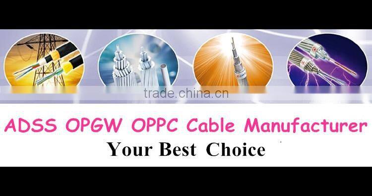 China factory manufacture All Dielectric Self-Supporting 12 core Optical Fiber Cable ADSS