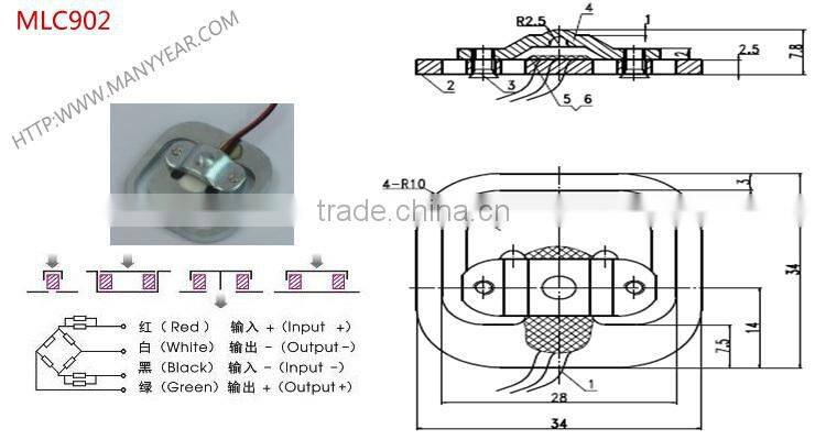 cheap body scale personal scale load cell