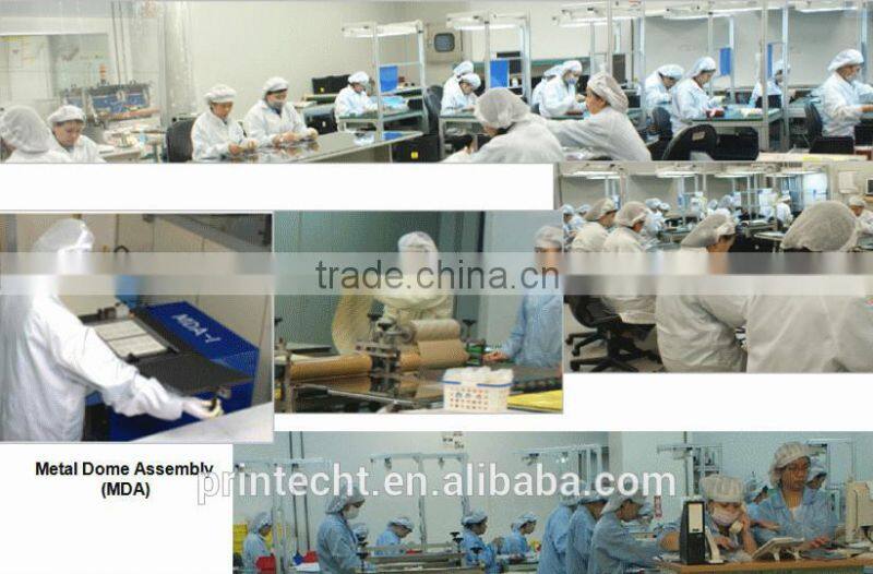 Electronic Silicon Rubber Buttons Keypad for Robot Vacuum Cleaner