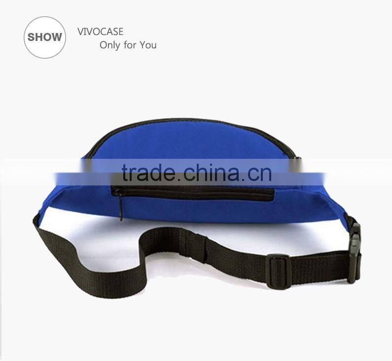 Cheap Simple Polyester Oxford Running Waist Bag /fanny Pack