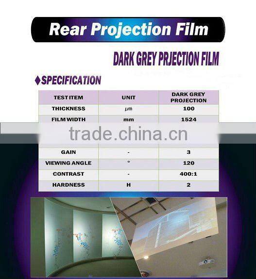 high quality transparent holographic projector screen for window glass