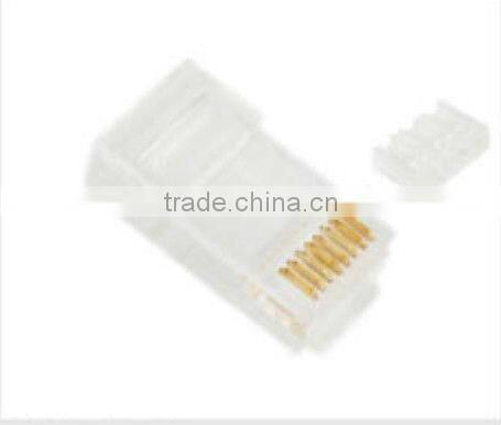 2 Parts UTP connector 8P8C RJ45 Plug