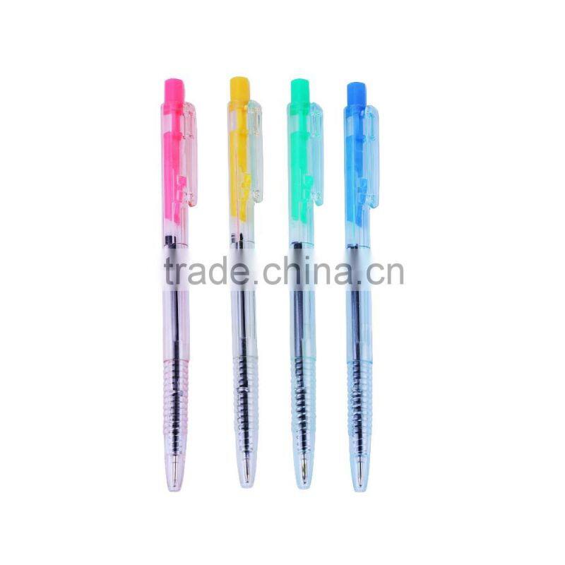 2016 unique plastic ball pen refill with advanced technology