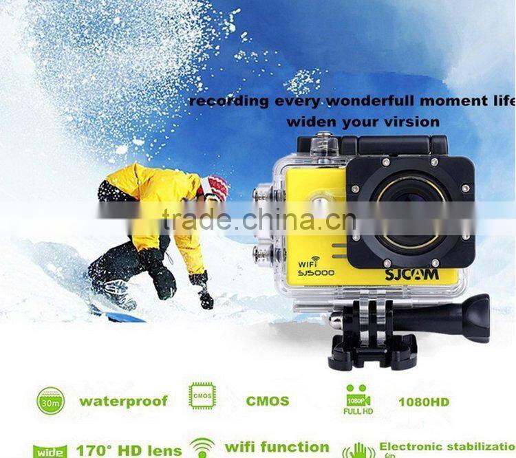 Original SJCAM SJ5000 WiFi Action HD Camera 14MP Novatek 96655 1080P Waterproof Silver