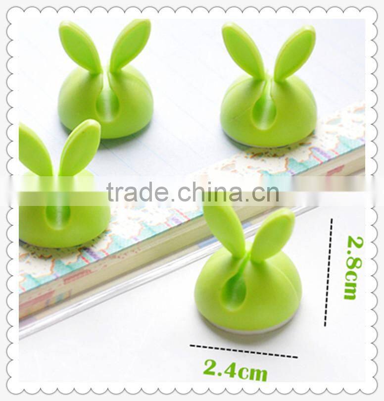 Wholesale eco-friendly silicone mini cable winder for mouse/earphone