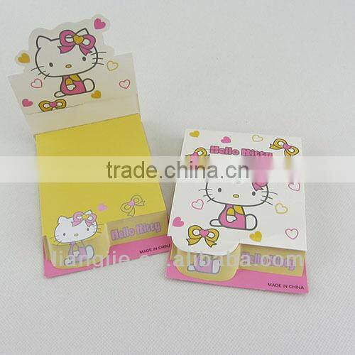 Hello Kitty Notepad, 3D Diagnoal memo pad