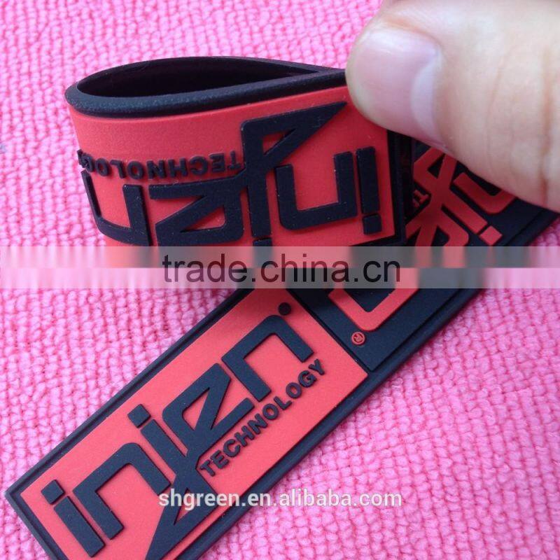 Customized diving uniform rubber patch,clothes PVC rubber label