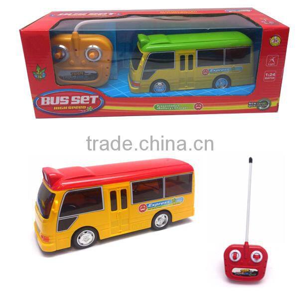 4CH Rechargeable RC Bus with Charger+Light+Music