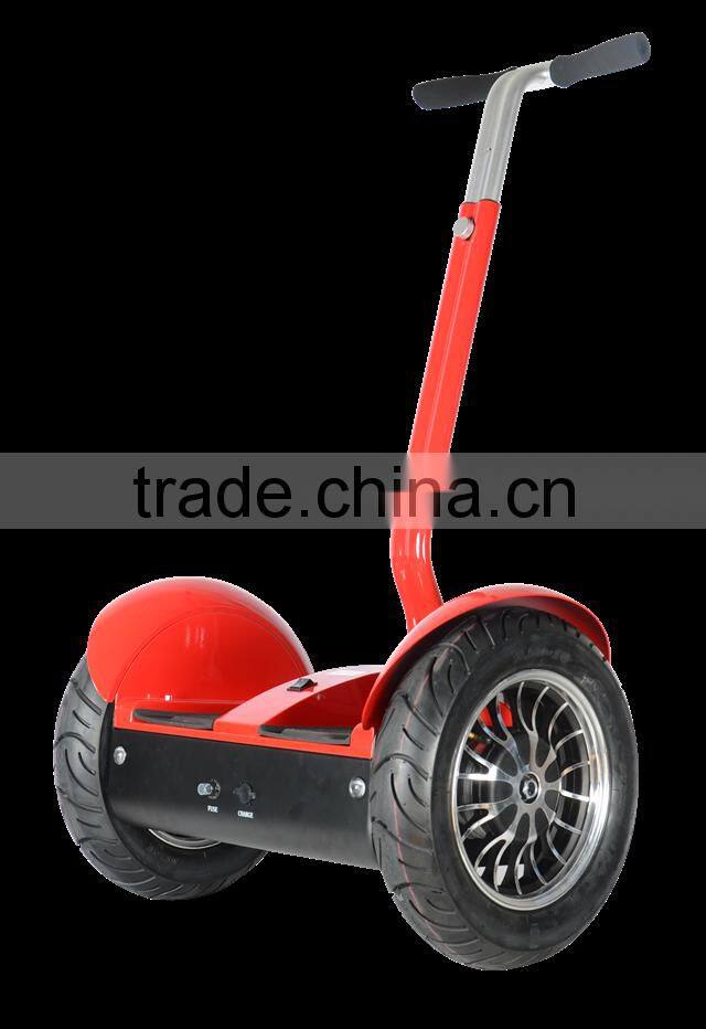 Powerful Outdoor battery power E Mobility 2 wheel stand up trike electric scooter