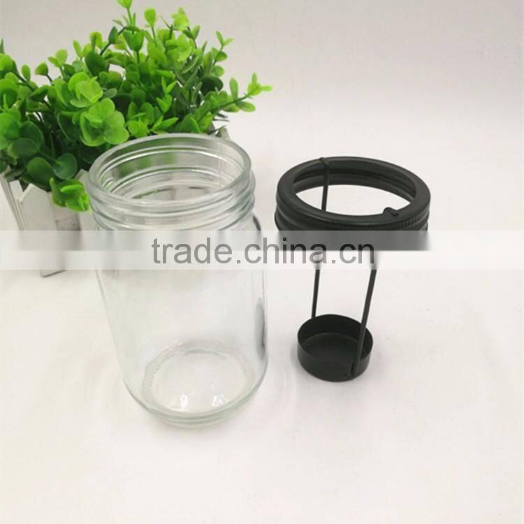 2016 Amazon Hot sale Glassware party favour mason jar scented candle Glass Mason Jar