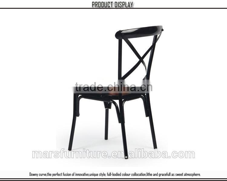 Modern dining metal outdoor chair