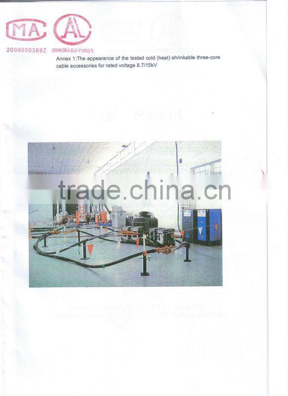 10/15KV Single-Core Medium Voltage Heat Shinkable Indoor Terminational kits