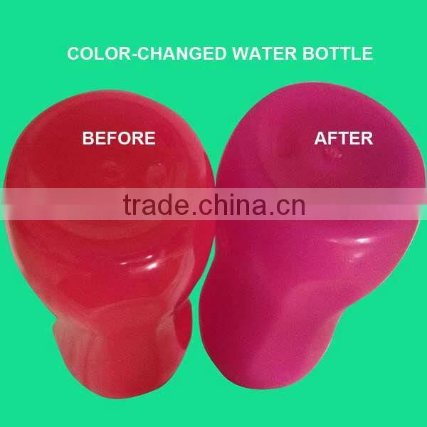 PCTG Plastic Hot Filling Bottle with Color Changed Design