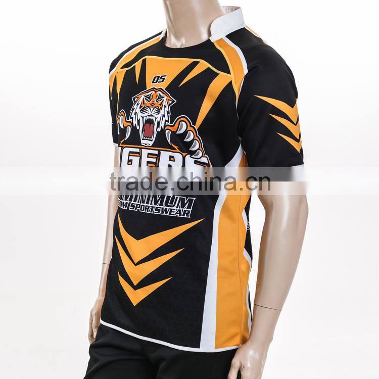 Discount manufacturer Thermal Transfer Printing cheap authentic team set rugby jersey