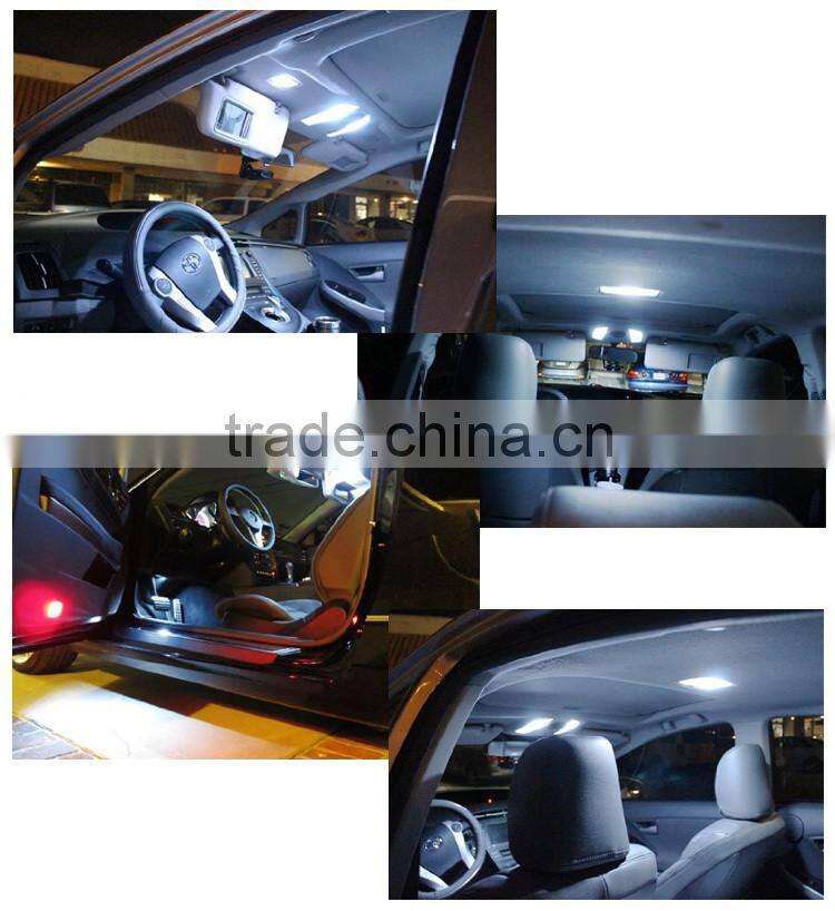 Festoon 3014 24smd Auto Lamp Reading dome roof Light 12V Led Car interior Light festoon bulbs