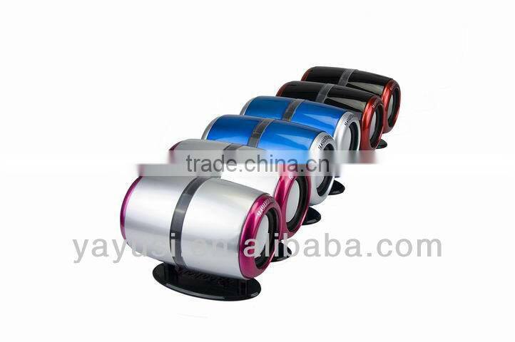 2.0-ch portable mini passive audio speaker with ce, rohs and fcc